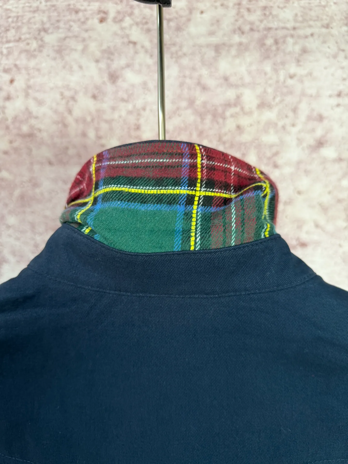 P330 Raff classic pony executive jacket, original twill cotton fabric with inner plaid fabric, customized hardware accessories, fine workmanship inside and outside to maintain the original details, simple version, old money style, casual matching